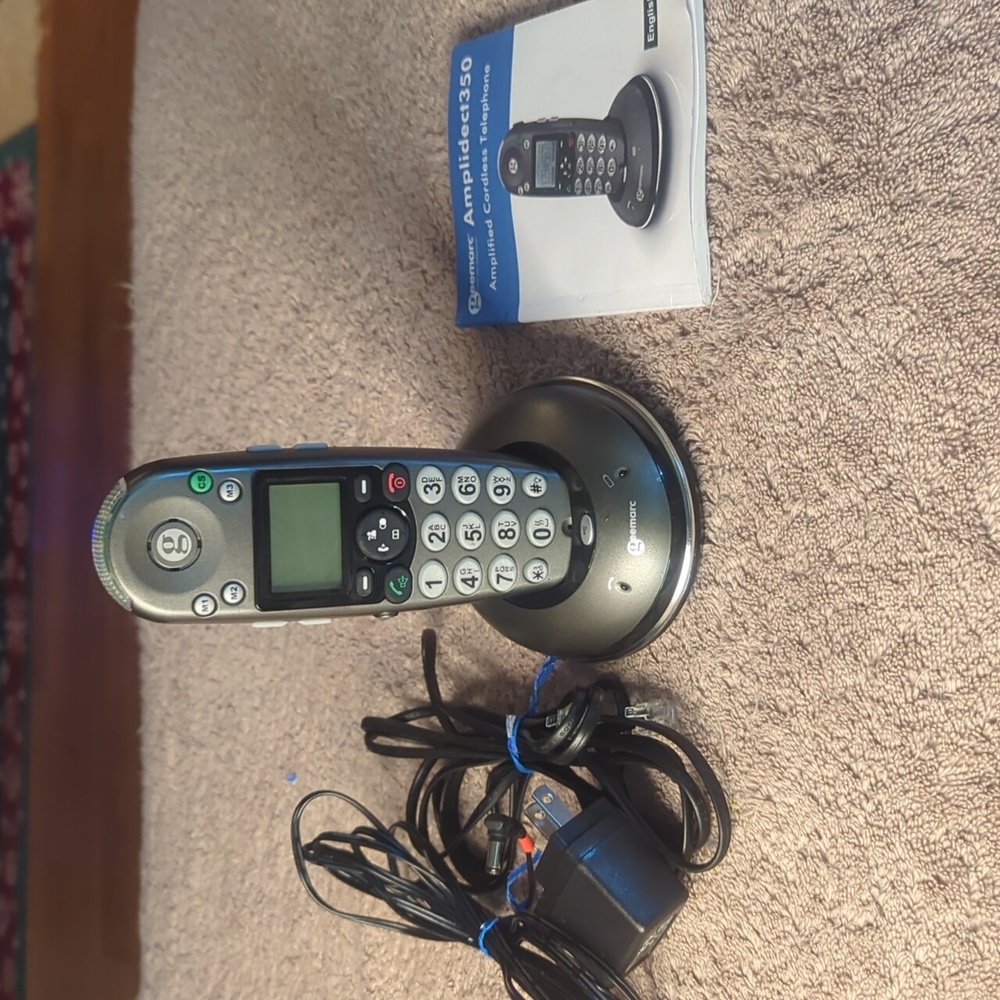 Geemarc Amplidect350 Amplified Cordless Telephone
